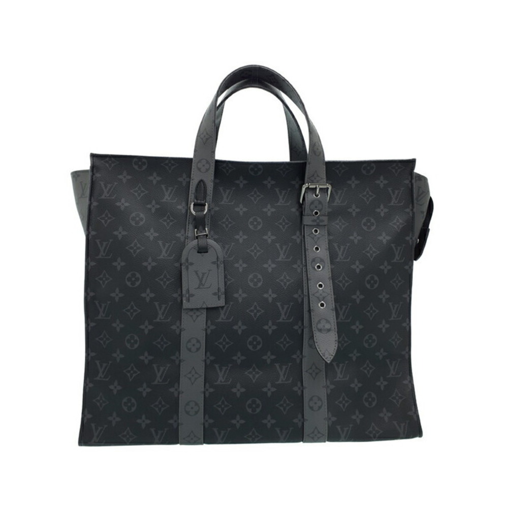Louis Vuitton Monogram Black Eclipse Zip Cabas To… - image 2